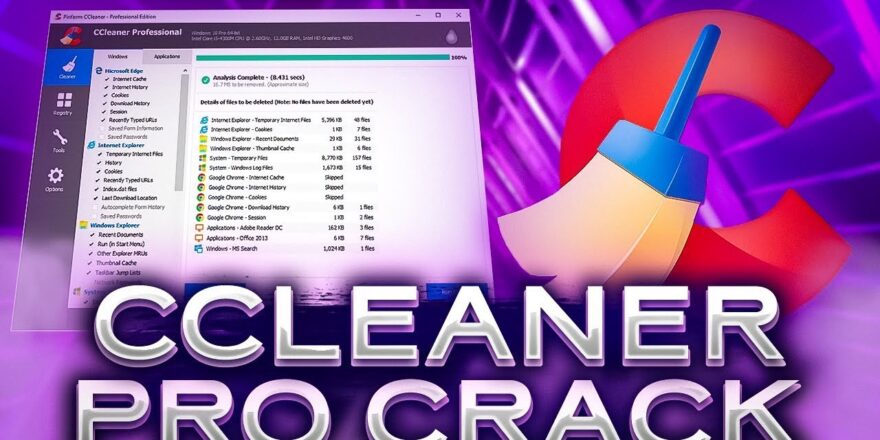 CCleaner Professional 6.16.10662 free instal